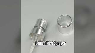 پمپ اسپری عطر قابل شارژ مجدد Fine Mist Golden Pump