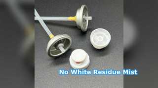 شیر شامپو خشک: بدون مه ریز باقی مانده