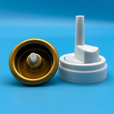 خرید Hair Mousse Inverted Aluminum Valve with Chemical-Resistant Seal for Salon Products تولید آنلاین