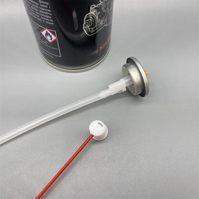 خرید 360 Degree Direction Aerosol Valves With Actuator for lubricant Aerosol Tin Cans  تولید آنلاین