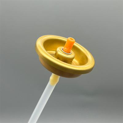 خرید High Quality 1 Inch Aerosol Valve for Body Deodorant Spray Aerosol Can Valve and Aerosol Actuator تولید آنلاین