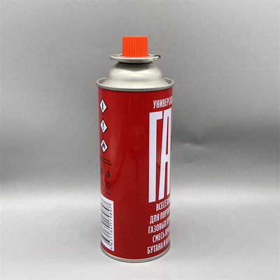 خرید Prime Quality Portable Straight Butane Gas Cartridge with Valve and Red Cap تولید آنلاین