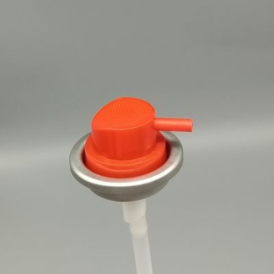 خرید High-Output 360-Degree Aerosol Valve with Wide-Fan Actuator for Industrial Coatings and Protective Sprays with Uniform Film Formation تولید آنلاین