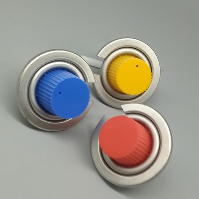 خرید 1 Inch Industrial Butane Gas Valve With Cap For Butane Cartridges تولید آنلاین