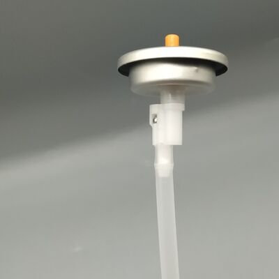 خرید 360 Degree Aerosol Valve With Actuator for Industrial Sprays With All Angle Dispensing تولید آنلاین