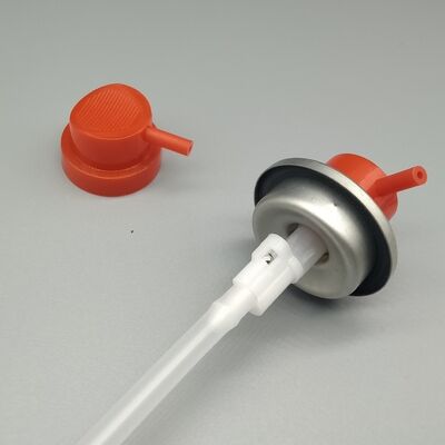 خرید Premium High-Output 360 Degree Aerosol Valve With Actuator for Automotive Lubricants and Industrial Coatings with Precision Spray Control تولید آنلاین