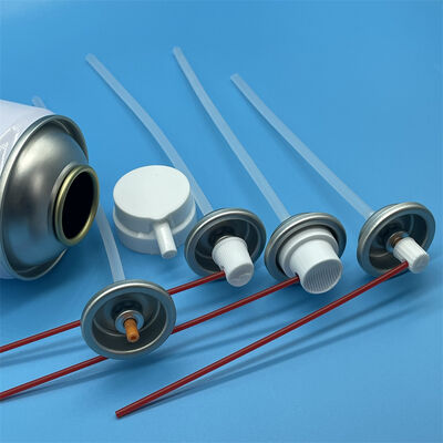 خرید دریچه اسپری آروسول خودرو برای محصولات تمیز کننده موتور پاک کننده کاربوراتور و پاک کننده تزریق کننده تولید آنلاین