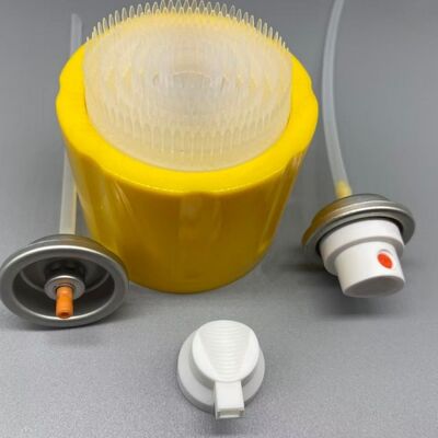 خرید دریچه تمیز کننده فوم سنگین با کاپ برس تمیز کننده برای مراقبت از فرش و صندلی تولید آنلاین