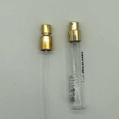 پمپ عطر رنگ طلایی دقیق برای توزیع عطر کنترل شده و بسته بندی زیبا