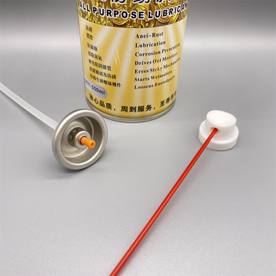 Low-VOC WD-40 Lubricant Valve for Indoor and Enclosed Spaces with Environmentally Conscious Design