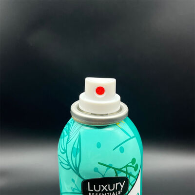 دریچه اسپری شامپو خشک با نرخ جریان پایدار، عملکرد حتی پراکندگی و نوزل مه فوق العاده ظریف برای جذب روغن