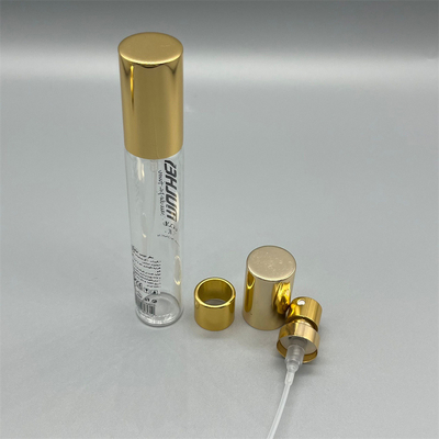پمپ بطری عطر طلایی لوکس دستگاه خوشمزه برای عطر