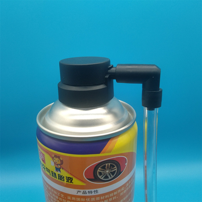 دریچه اسپری پف کننده لاستیک برای تعمیرات اضطراری لاستیک خودرو