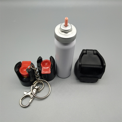 20mm خود دفاع فلفل اسپری فلفل فعال کنترلی برای ایمن و اندازه گیری فلفل اسپری تخلیه