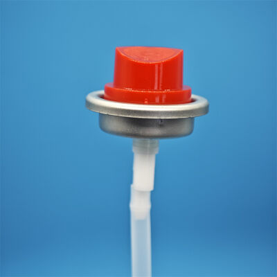 دریچه 360 درجه ایروسل با اکتواتور برای پاک کننده های خانگی و اسپری کننده های صنعتی با ضد نشت و توزیع تمام زاویه