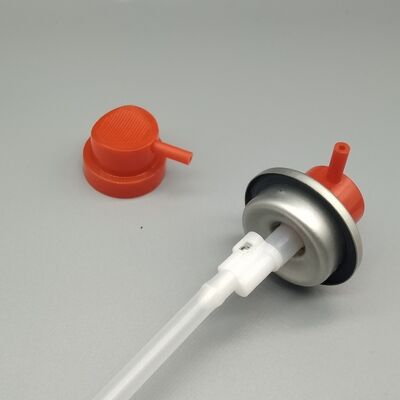 Corrosion-Resistant 360 Degree Aerosol Valve With Actuator for Marine Lubricants and Saltwater Protection with Sealed Actuator Housing