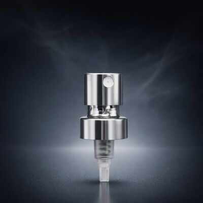 پمپ اسپری عطر نقره‌ای با سبک‌های یقه اختیاری